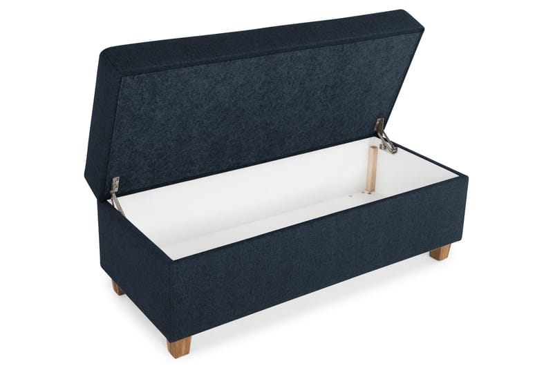 Crazy Fotskammel med Oppbevaring 120x50 - Mørkeblå - Møbler - Stoler - Krakk - Fotskammel