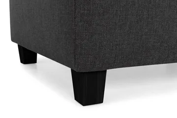 Crazy Fotskammel med Oppbevaring 80x65 - Antrasitt - Møbler - Stoler - Krakk - Fotskammel