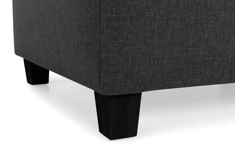 Crazy Fotskammel med Oppbevaring 80x65 - Antrasitt - Møbler - Stoler - Krakk - Fotskammel