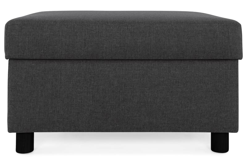 Crazy Fotskammel med Oppbevaring 80x65 - Antrasitt - Møbler - Stoler - Krakk - Fotskammel