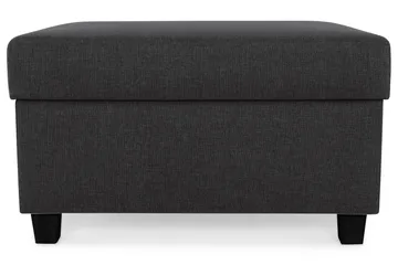 Crazy Fotskammel med Oppbevaring 80x65 - Antrasitt - Møbler - Stoler - Krakk - Fotskammel