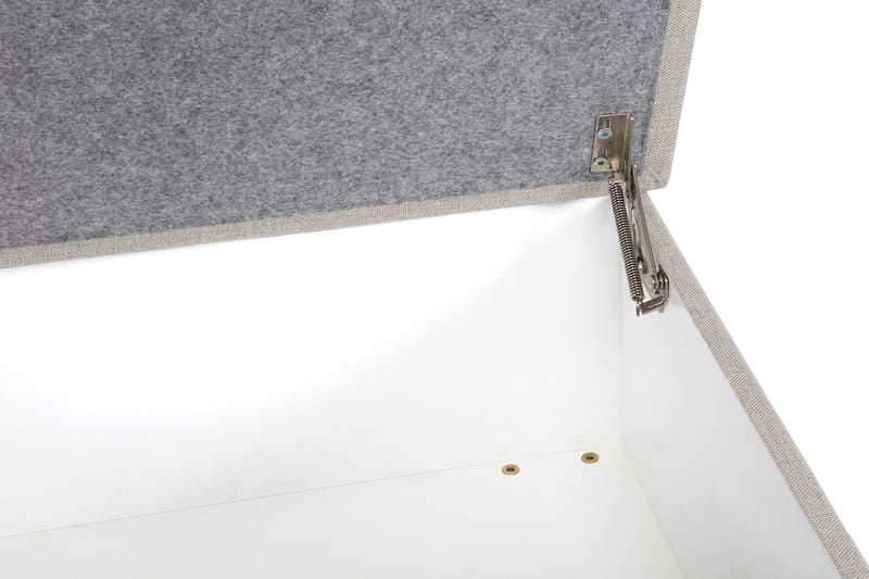 Crazy Fotskammel med Oppbevaring 80x65 - Beige - Møbler - Stoler - Krakk - Fotskammel