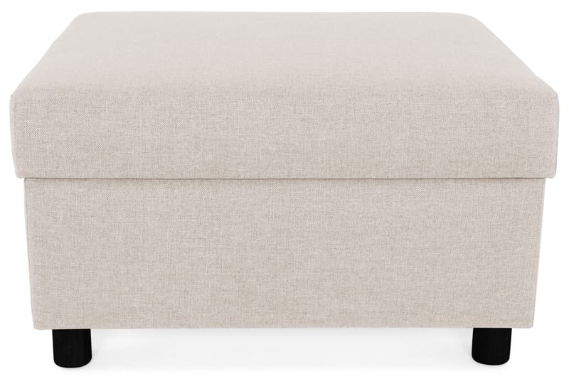 Crazy Fotskammel med Oppbevaring 80x65 - Beige - Møbler - Stoler - Krakk - Fotskammel
