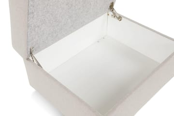 Crazy Fotskammel med Oppbevaring 80x65 - Beige - Møbler - Stoler - Krakk - Fotskammel
