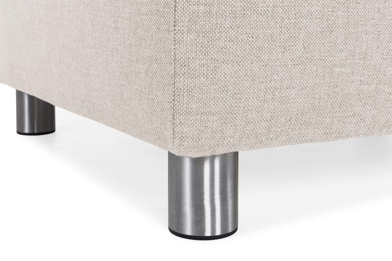 Crazy Fotskammel med Oppbevaring 80x65 - Beige - Møbler - Stoler - Krakk - Fotskammel