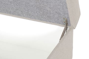 Crazy Fotskammel med Oppbevaring 80x65 - Beige - Møbler - Stoler - Krakk - Fotskammel