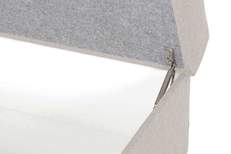 Crazy Fotskammel med Oppbevaring 80x65 - Beige - Møbler - Stoler - Krakk - Fotskammel