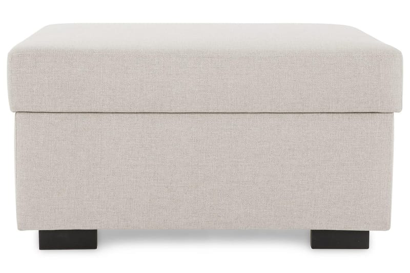 Crazy Fotskammel med Oppbevaring 80x65 - Beige - Møbler - Stoler - Krakk - Fotskammel