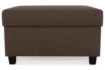 Crazy Fotskammel med Oppbevaring 80x65 - Brun - Møbler - Stoler - Krakk - Fotskammel