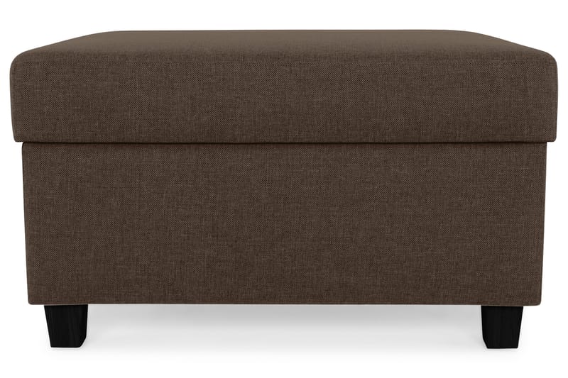 Crazy Fotskammel med Oppbevaring 80x65 - Brun - Møbler - Stoler - Krakk - Fotskammel