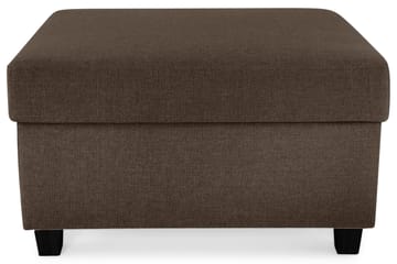 Crazy Fotskammel med Oppbevaring 80x65 - Brun - Møbler - Stoler - Krakk - Fotskammel