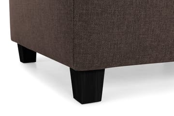 Crazy Fotskammel med Oppbevaring 80x65 - Brun - Møbler - Stoler - Krakk - Fotskammel