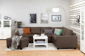 Crazy Fotskammel med Oppbevaring 80x65 - Brun - Møbler - Stoler - Krakk - Fotskammel