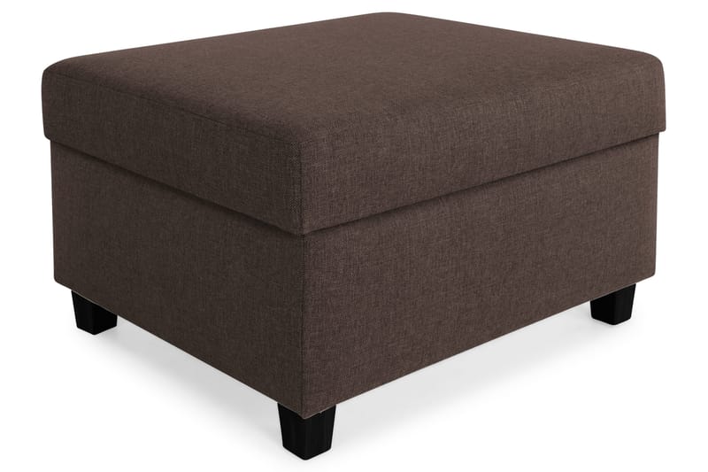 Crazy Fotskammel med Oppbevaring 80x65, Brun