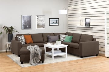 Crazy Fotskammel med Oppbevaring 80x65 - Brun - Møbler - Stoler - Krakk - Fotskammel