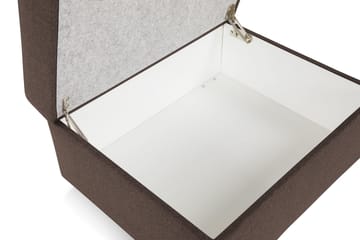Crazy Fotskammel med Oppbevaring 80x65 - Brun - Møbler - Stoler - Krakk - Fotskammel