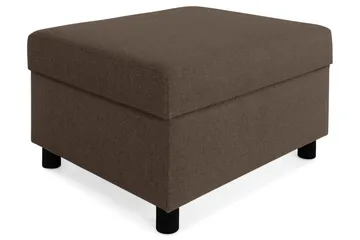 Runde svarte ben Crazy - Brun