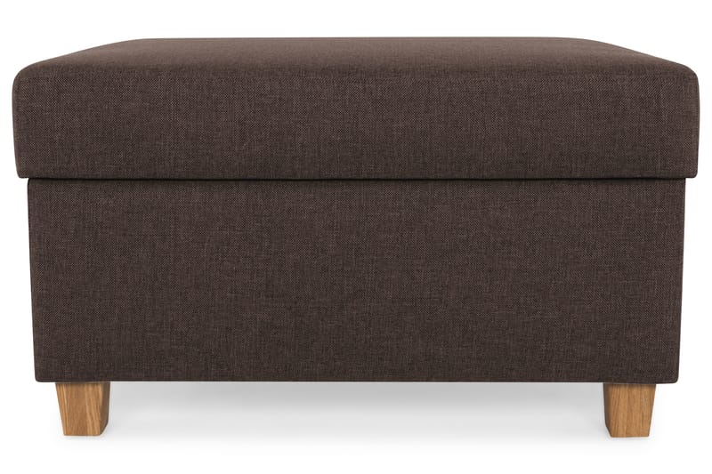Crazy Fotskammel med Oppbevaring 80x65 - Brun - Møbler - Stoler - Krakk - Fotskammel