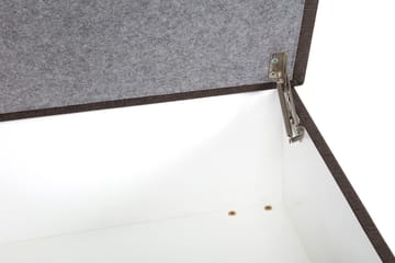 Crazy Fotskammel med Oppbevaring 80x65 - Brun - Møbler - Stoler - Krakk - Fotskammel