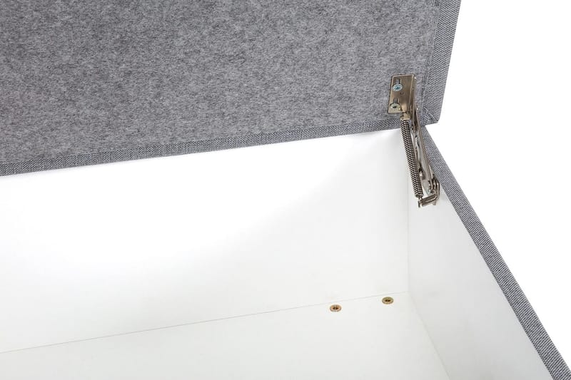 Crazy Fotskammel med Oppbevaring 80x65 - Lysegrå - Møbler - Stoler - Krakk - Fotskammel