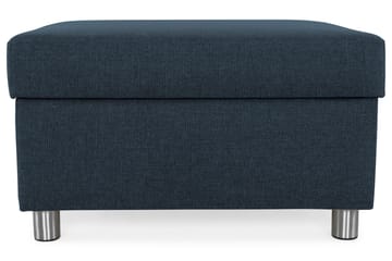 Crazy Fotskammel med Oppbevaring 80x65 - Mørkeblå - Møbler - Stoler - Krakk - Fotskammel