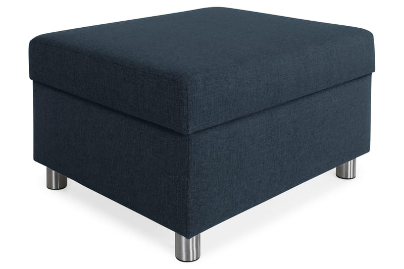 Crazy Fotskammel med Oppbevaring 80x65, Mørkeblå