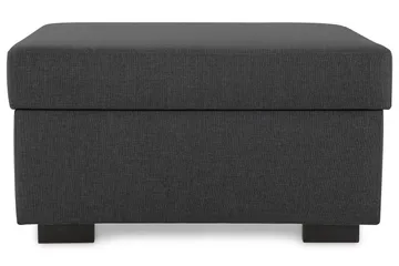 Crazy Fotskammel med Oppbevaring 80x65 - Mørkegrå - Møbler - Stoler - Krakk - Fotskammel