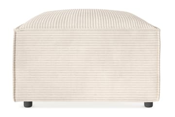 Cubo 1-seters Rektangulær Fotskammelmodul i Manchester 120 cm bred - Beige - Møbler - Stoler - Krakk - Fotskammel
