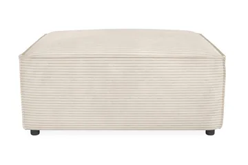 Cubo 1-seters Rektangulær Fotskammelmodul i Manchester 80 cm bred - Beige - Møbler - Stoler - Krakk - Fotskammel