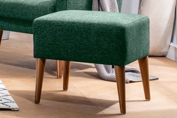 Cynthiaa Fotskammel - Grønn - Møbler - Stoler - Krakk - Fotskammel