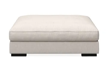 Dubai Rektangulær Fotskammel 120x95 cm i Stoff - Beige - Møbler - Stoler - Krakk - Fotskammel