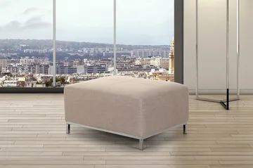 Dugard Fotskammel - Beige - Møbler - Stoler - Krakk - Fotskammel