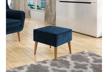 Fotskammel - Blå - Møbler - Stoler - Krakk - Fotskammel