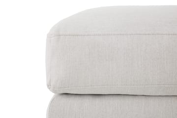 Fotskammel Friday Lyx Linbeige/Svarte Ben - Beige - Møbler - Stoler - Krakk - Fotskammel
