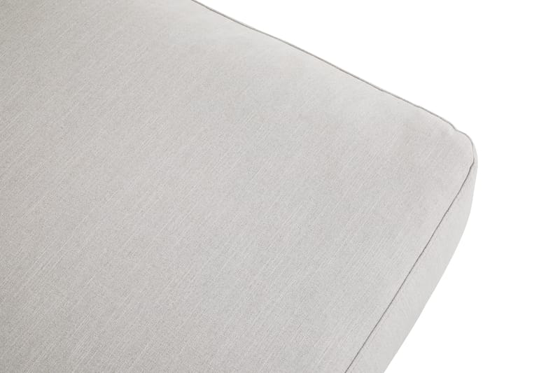 Fotskammel Friday Lyx Linbeige/Svarte Ben - Beige - Møbler - Stoler - Krakk - Fotskammel
