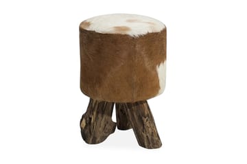 Fotskammel Kent 50|50 Cm - Grå - Møbler - Stoler - Krakk - Fotskammel