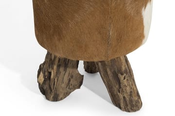 Fotskammel Kent 50|50 Cm - Grå - Møbler - Stoler - Krakk - Fotskammel