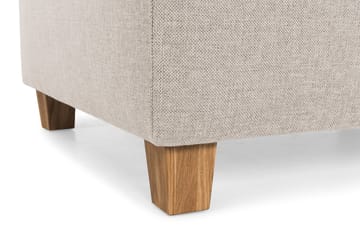 Fotskammel med Oppbevaring Nevada 80x65 - Beige - Møbler - Stoler - Krakk - Fotskammel