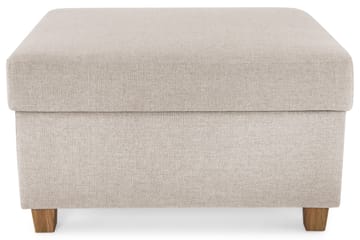 Fotskammel med Oppbevaring Nevada 80x65 - Beige - Møbler - Stoler - Krakk - Fotskammel