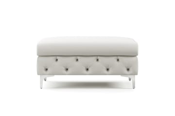 Fotskammel Thersa 67 cm Rektangulær - Beige - Møbler - Stoler - Krakk - Fotskammel