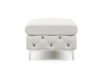 Fotskammel Thersa 67 cm Rektangulær - Beige - Møbler - Stoler - Krakk - Fotskammel