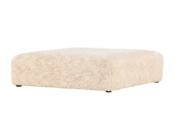 Frankie Fotskammel - Beige - Møbler - Stoler - Krakk - Fotskammel
