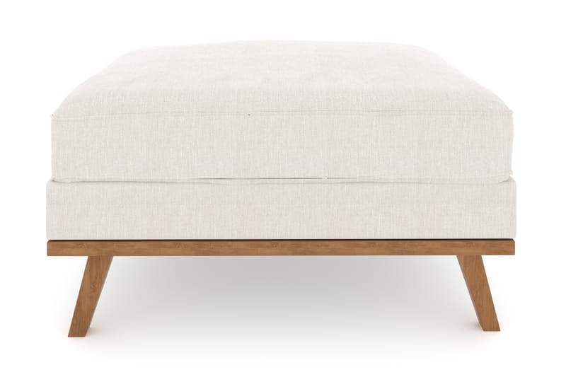 Fotskammel Haga Lin - Beige - Fotskammel