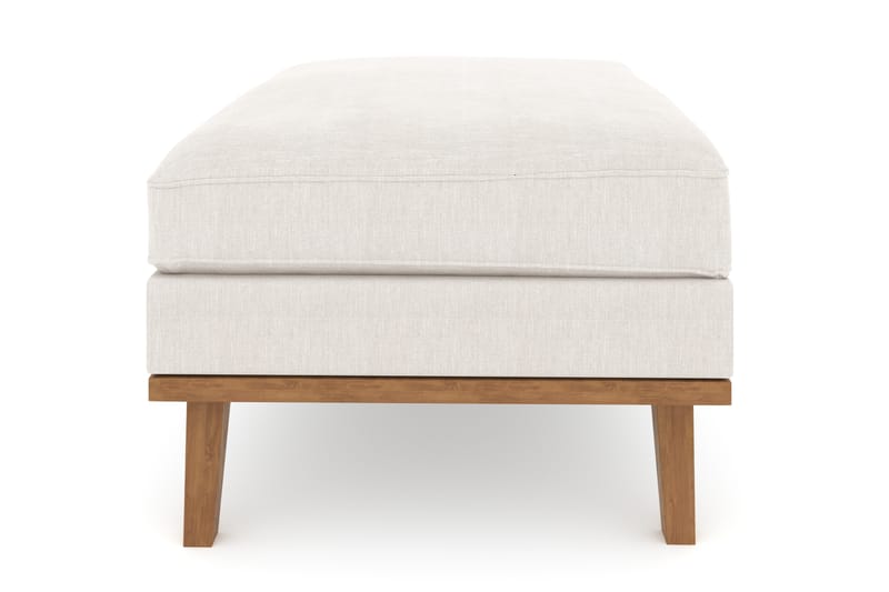 Fotskammel Haga Lin - Beige - Fotskammel