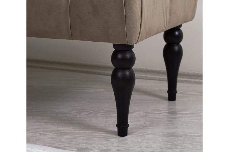 Hodgenville Fotskammel 92 cm Rektangulär - Brun - Møbler - Stoler - Krakk - Fotskammel