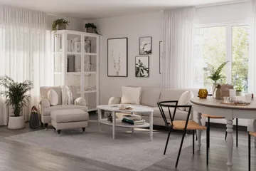 Howard Classic Fotskammel - Beige - Møbler - Stoler - Krakk - Fotskammel