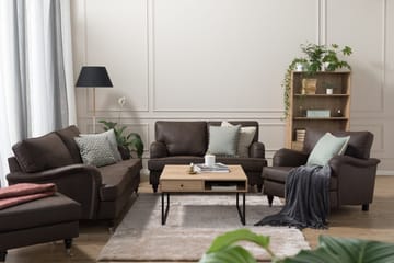 Howard Classic Fotskammel Kunstlær - Vintage Brun - Møbler - Stoler - Krakk - Fotskammel