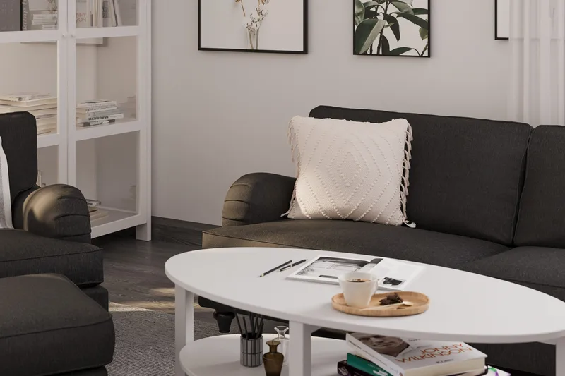 Howard Classic Fotskammel - Mørkegrå - Møbler - Stoler - Krakk - Fotskammel