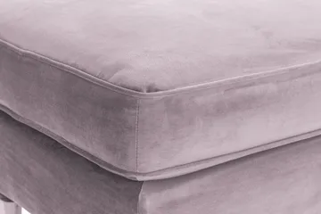 Howard Riviera Fotskammel Fløyel - Lilla - Møbler - Stoler - Krakk - Fotskammel