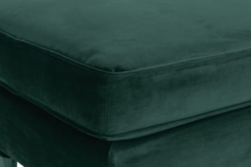 Howard Riviera Fotskammel Fløyel - Mørkegrønn - Møbler - Stoler - Krakk - Fotskammel